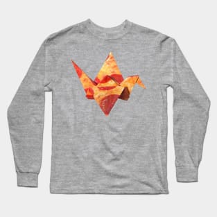 Pizza Crane Long Sleeve T-Shirt